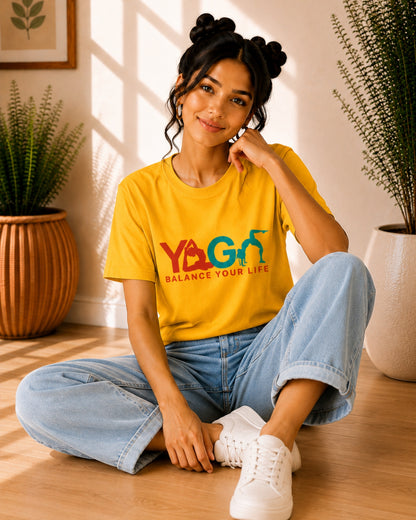 Yoga Balance Your Life Unisex Classic T-Shirt - photo 7