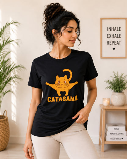 Catasana Unisex Classic Crew T-Shirt