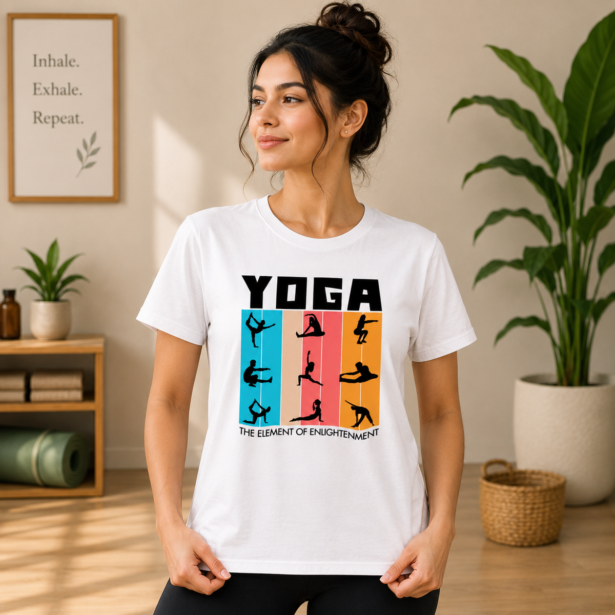 Yoga the Element of Enlightenment Unisex Classic T-Shirt - photo 2